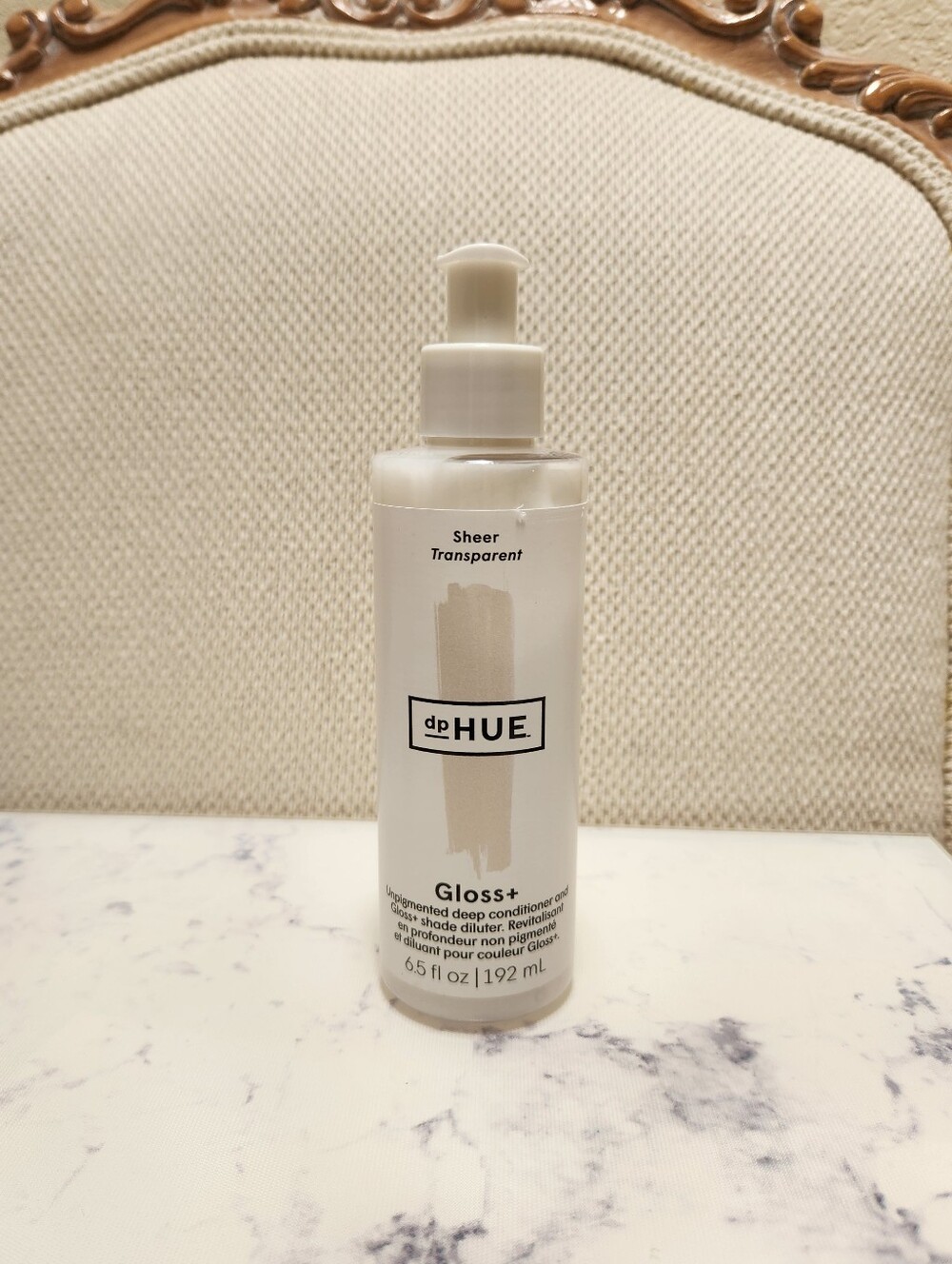 dpHUE Gloss+ Unpigmented Deep Conditioner Sheer Transparent 6.5 oz